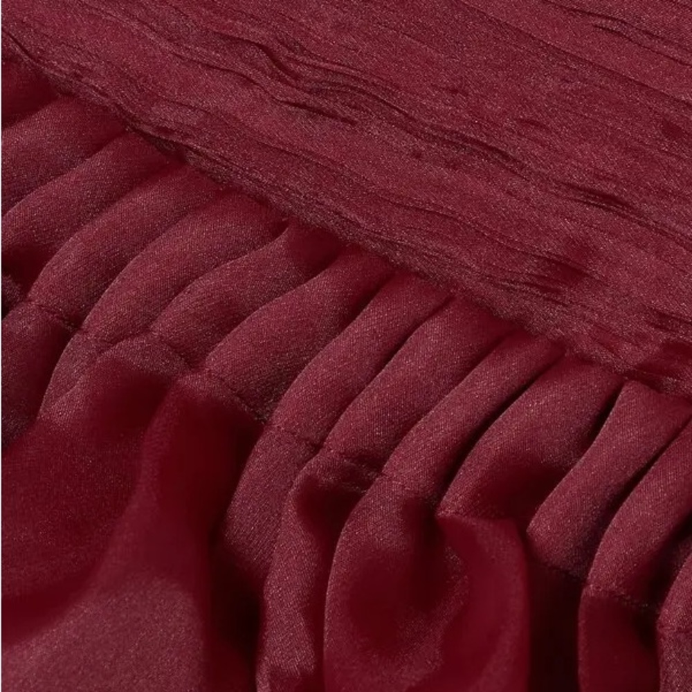 COPY - Asra Pleated Frill Midi Dress size 10 new - Picture 4 of 11